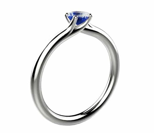 Bague Saphir bleu
