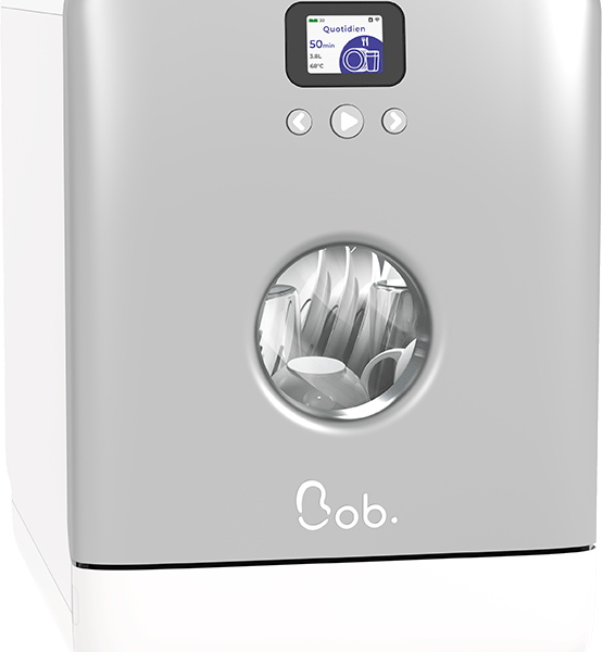Daan Tech Bob Lave-Vaisselle Eco-Compact Silver
