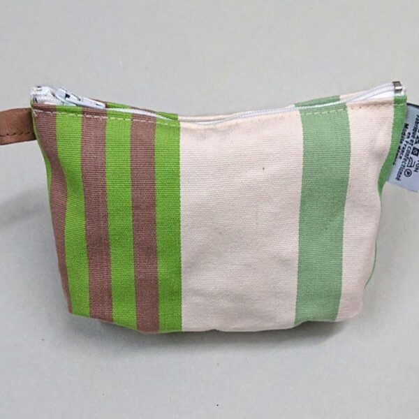 Porte-monnaie tissu CAMON pistache