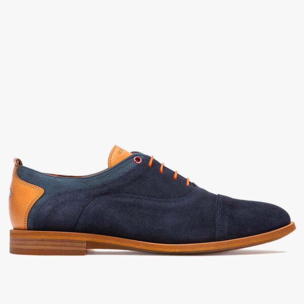 Carpentras richelieu bleu