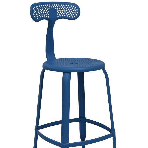 Fin de série – Chaise Nicolle® H60cm OUTDOOR- Ral 5015 Texturé