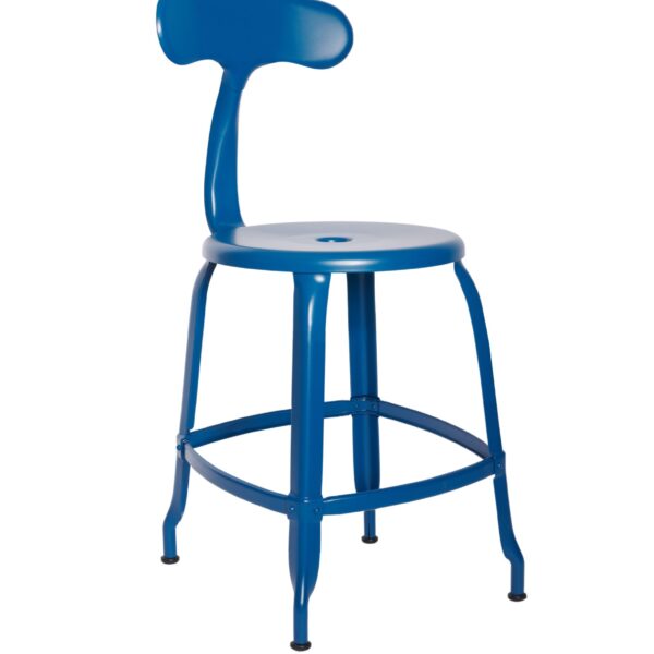 Fin de série – Chaise Nicolle® h45 Ral 5001 BLEU VERT MAT