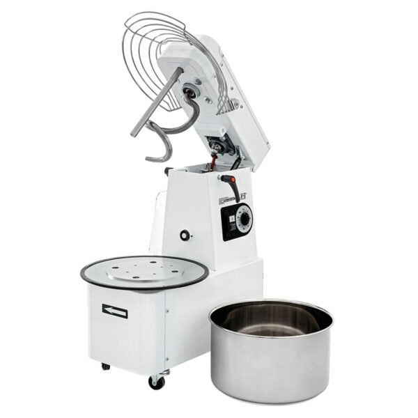 CASSELIN – Pétrin à spirale tête relevable et cuve amovible 35Kg