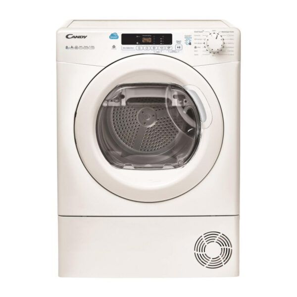 CANDY Sèche-linge hublot CS H8A2DE-47, 8 Kg, Condensation, Pompe à chaleur