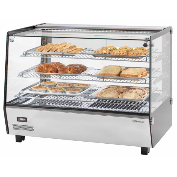 CASSELIN – Vitrine chauffante encastrée 160L