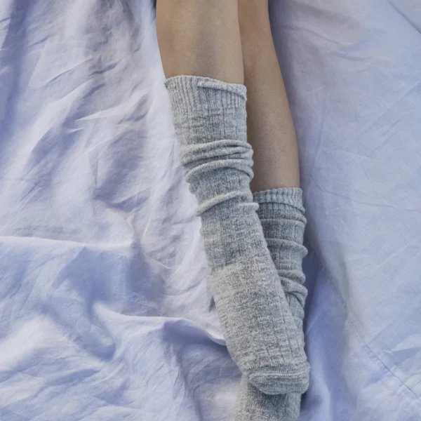 Chaussettes montantes mérinos