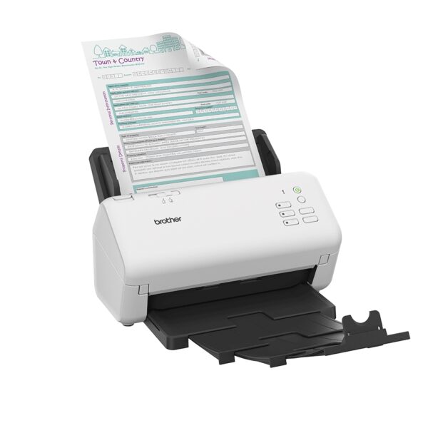 Brother ADS-4300N – scanner de documents – modèle bureau – USB 3.0, Gigabit LAN, USB 2.0 (Host)