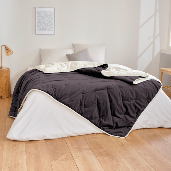 Dessus de Lit Matelassé – Effet Velours