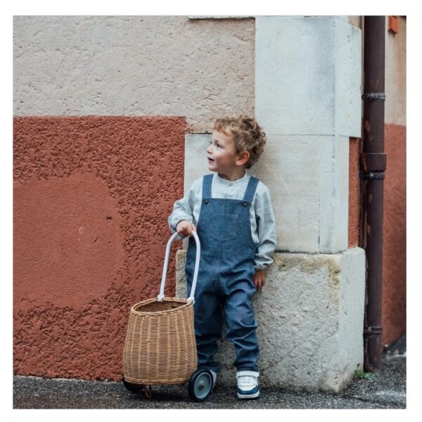 Salopette bébé jeans REGLISSE