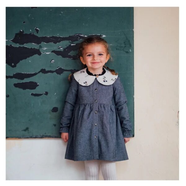 Robe jeans bébé BERGAMOTE