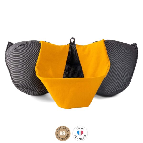 Coussin de voyage . ELLIPSE Indira-Gandhi