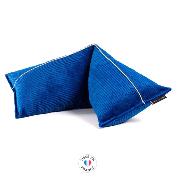 Coussin repose tête et de décoration  ƩPICUR Poséidon (velours côtelé)