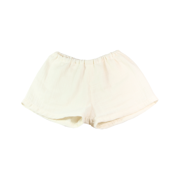 Short ALEX / Double gaze de coton Coco
