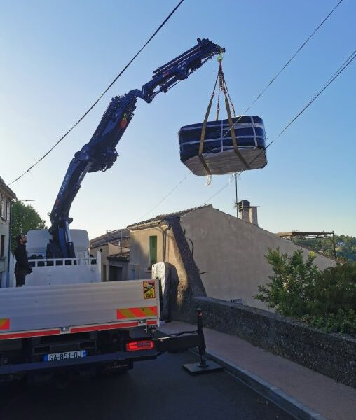 Intervention de levage