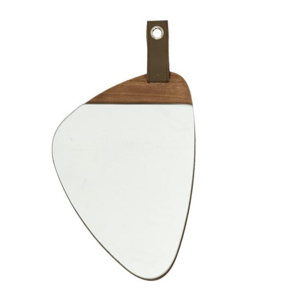 Miroir en bois avec anse H25