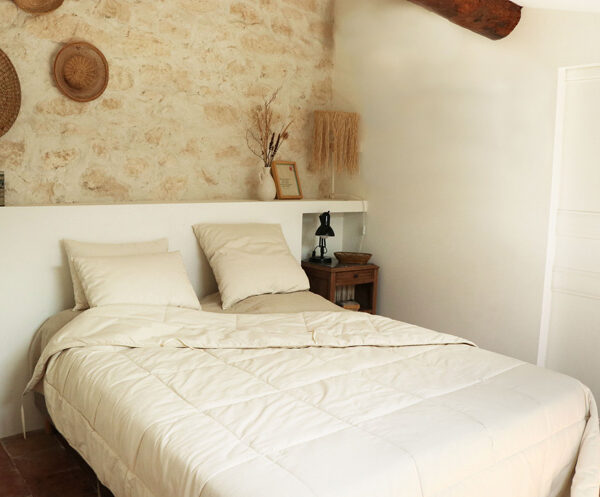Couette en laine et coton bio