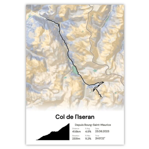 Col de l’Iseran – Depuis Bourg-Saint-Maurice