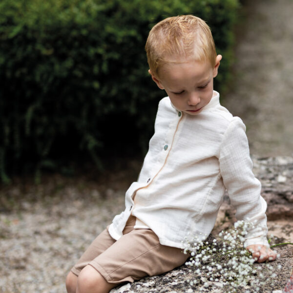 Chemise cérémonie écru CEDRAT