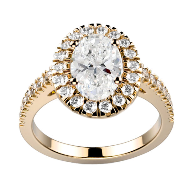 Bague Diamant ovale