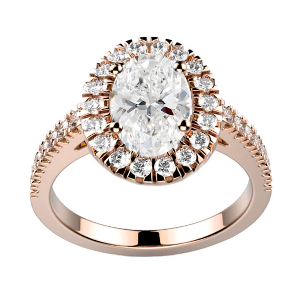 Bague Diamant ovale