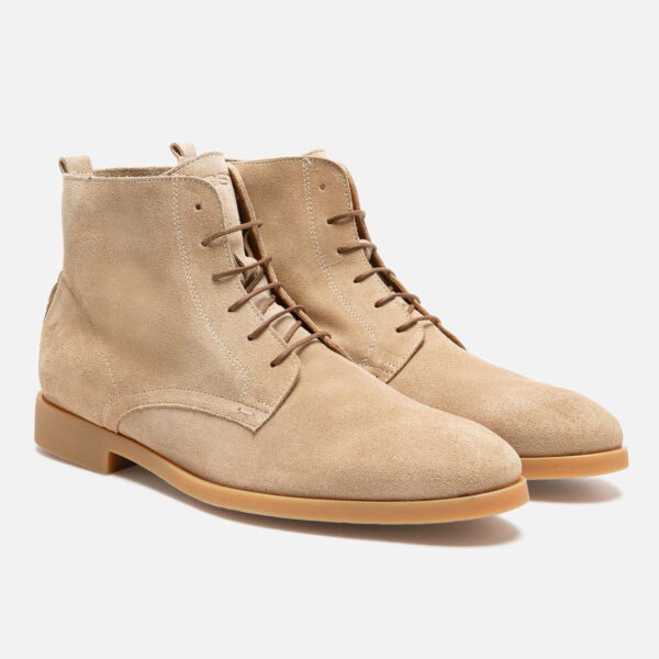 Derbies croûte velours marron homme Neptune 5
