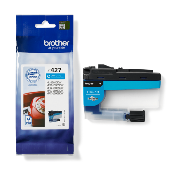 Brother LC427C – cyan – original – cartouche d’encre