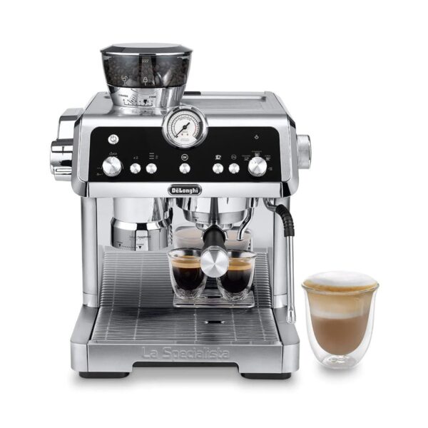 Machine à expresso semi-automatique DeLonghi La Specialista Prestigio EC9355M (argent)