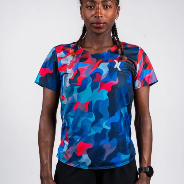 T-shirt Femme Sensus ADN « HRZN » 1.53 kgCo2eq – Made in France et recyclé