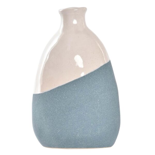 Vase en céramique bleu pâle H21