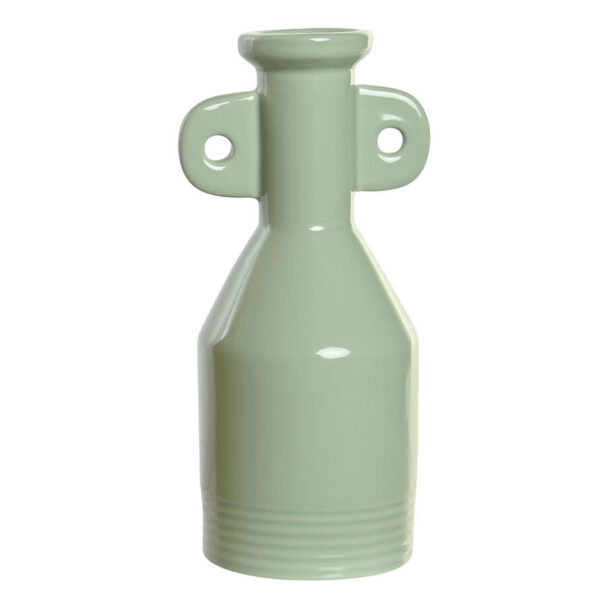 Vase art déco en porcelaine vert d’eau H20
