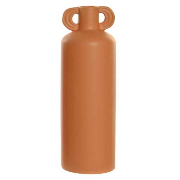 Vase art déco en dolomite terracotta H30