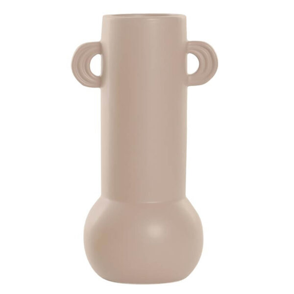 Vase art déco en dolomite nude H28
