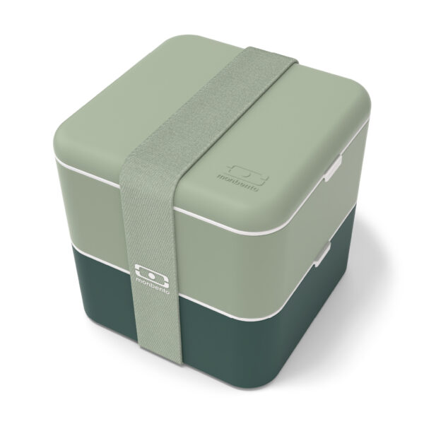 Le bento carré made in France – monbento MB Square vert Bicolor
