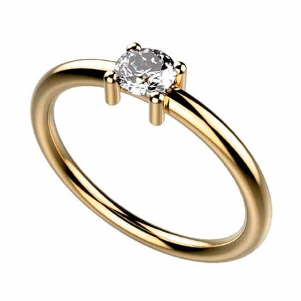 Bague Diamant 0.15 ct