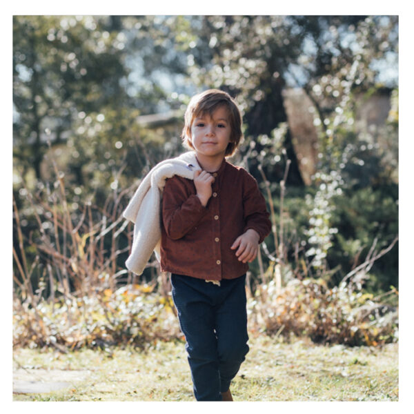 Pantalon enfant nid d’abeille ARBOUSIER