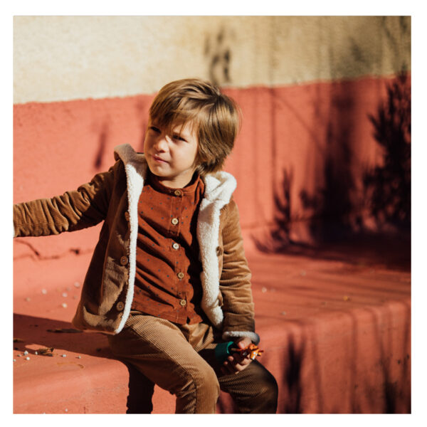 Manteau enfant CHATAIGNIER