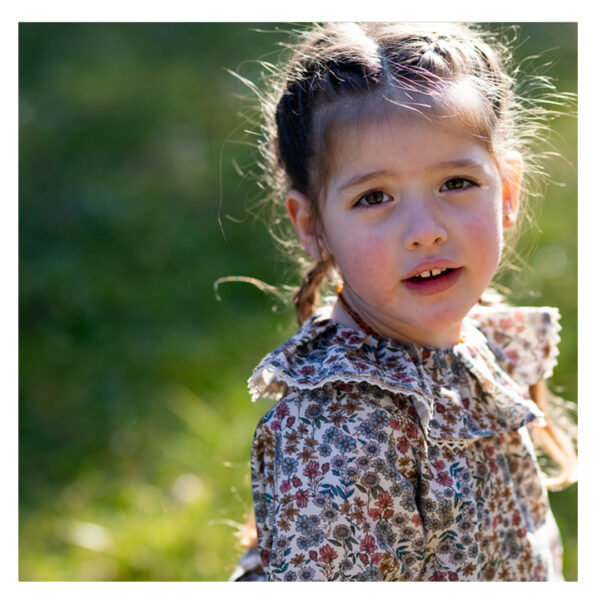 Blouse fille fleuri LAURIER
