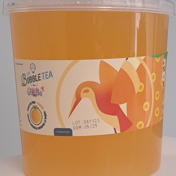Granita – Billes Bubble Tea Fruit de la Passion – 4 x 3.2kg