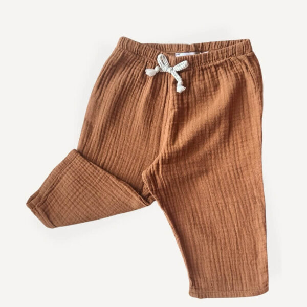 Pantalon cannelle seconde main- 6 mois