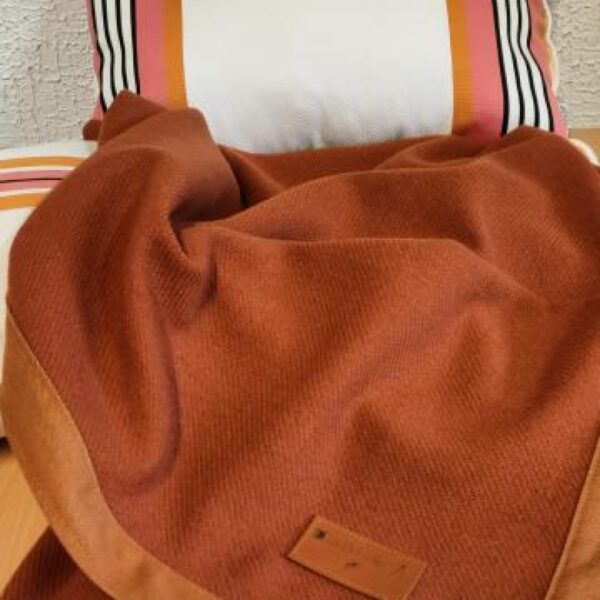 Plaid en pure laine 600gr/m²