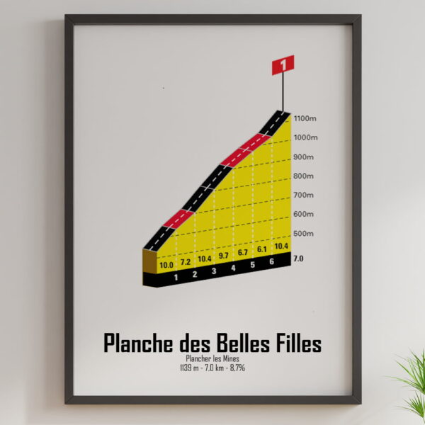 Profil de la Planche des Belles Filles