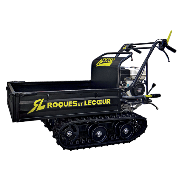 Transporteur à chenilles dumper- Moteur RL R180 - Charge utile 300kg