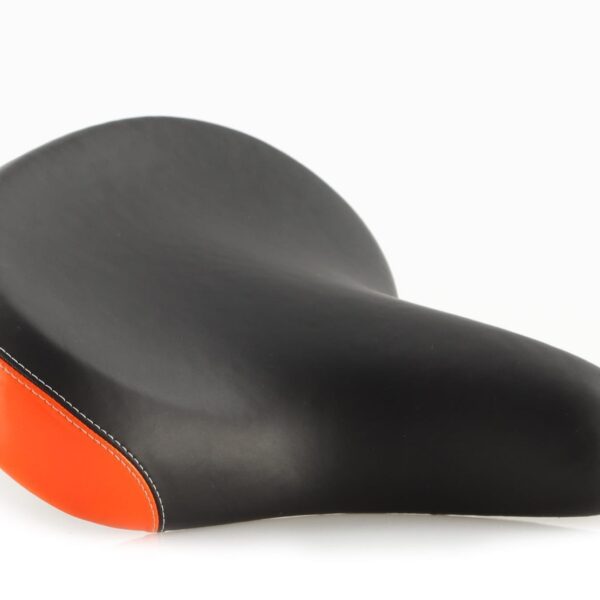 Selle large « Bi-Ton » Beach Cruiser Noir Orange