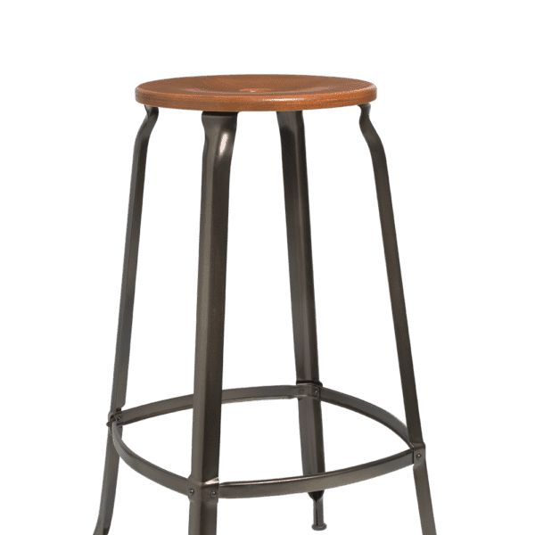 Tabouret Nicolle® H75cm Bois et Métal