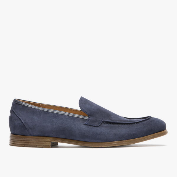 Tarry mocassin bleu