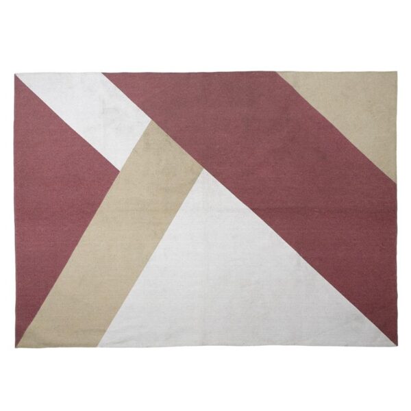 Tapis art déco terracotta 120×170