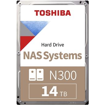 Toshiba N300 NAS – disque dur – 14 To – SATA 6Gb/s