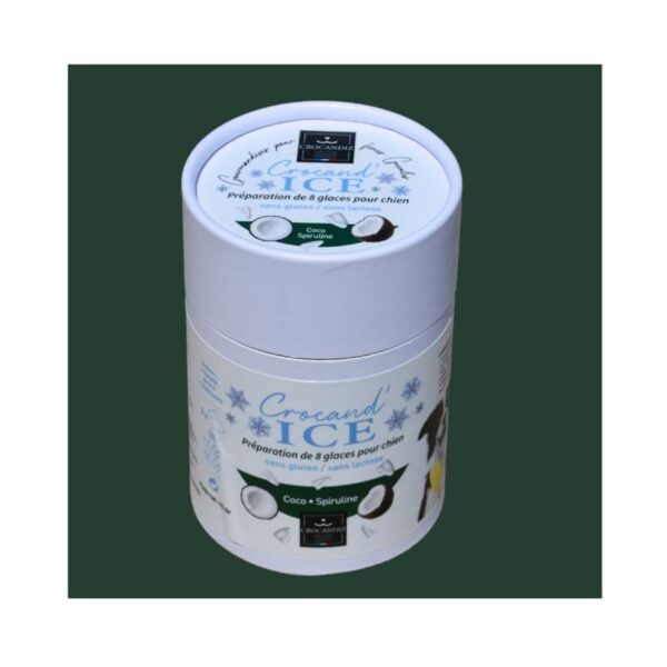 Glace Coco spiruline