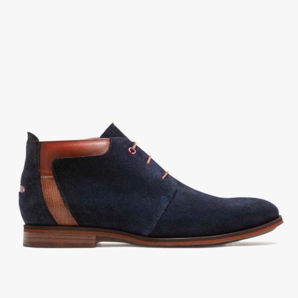 Vincent 95 chukka boots bleu