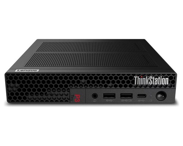 Lenovo ThinkStation P3 – minuscule – Core i7 13700T 1.4 GHz – vPro Enterprise – 16 Go – SSD 512 Go – Français
